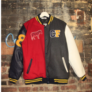 CRAZY UNISEX VARSITY JACKET